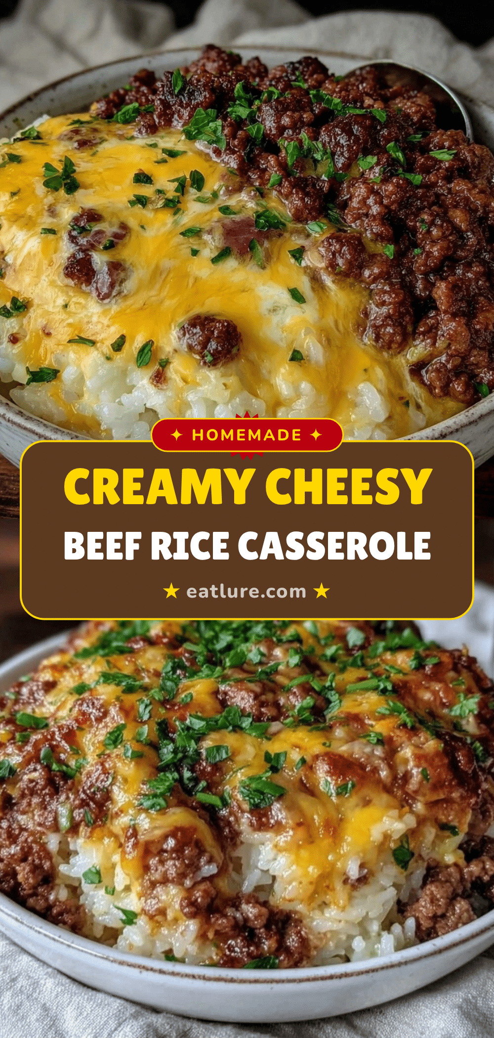 Best Ground Beef Rice Casserole recipe