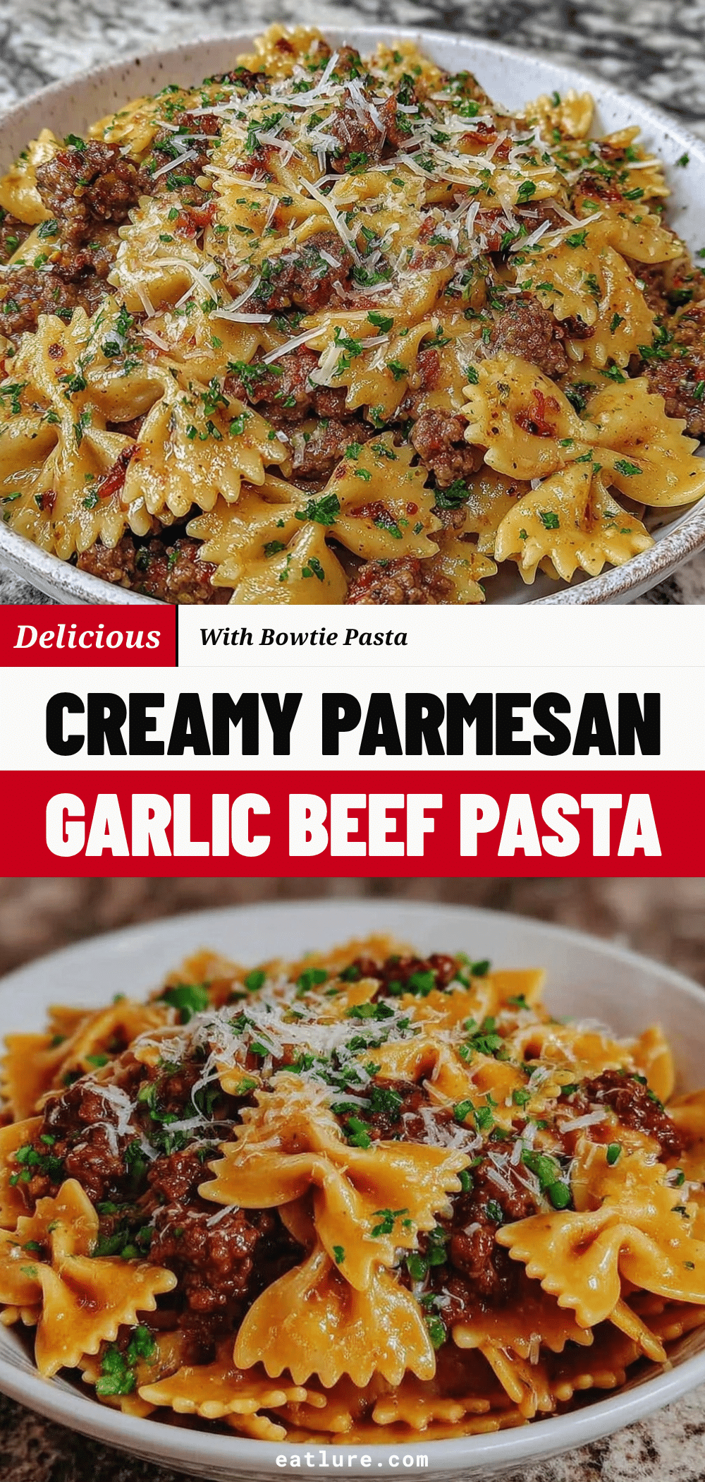 creamy beef bowtie pasta recipe