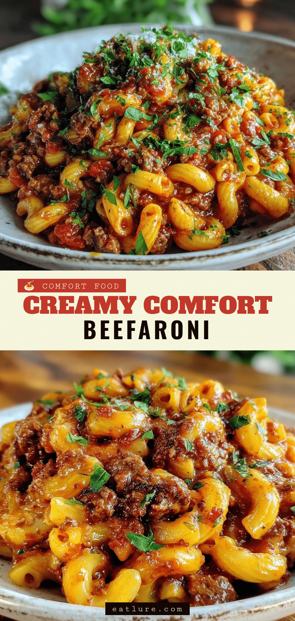 homemade beefaroni with cheese recipe