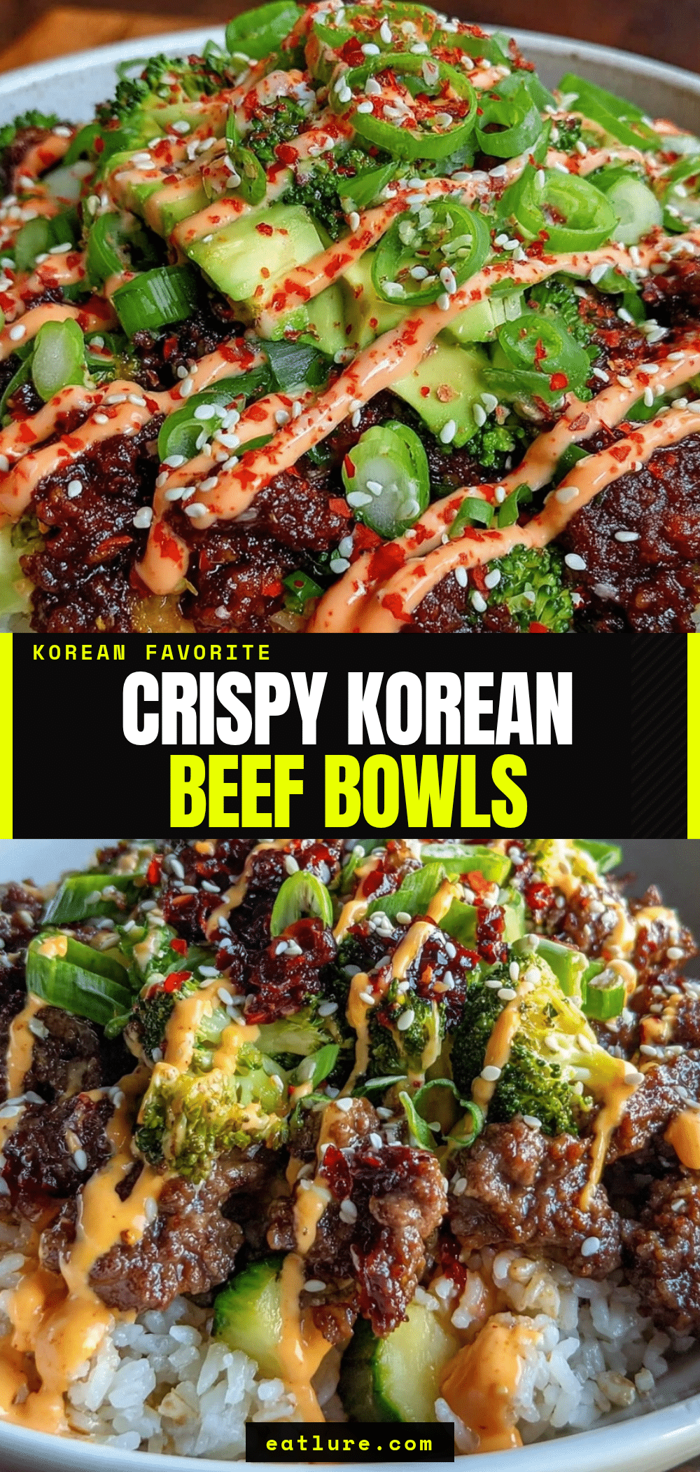 Korean Beef Bowls recipe