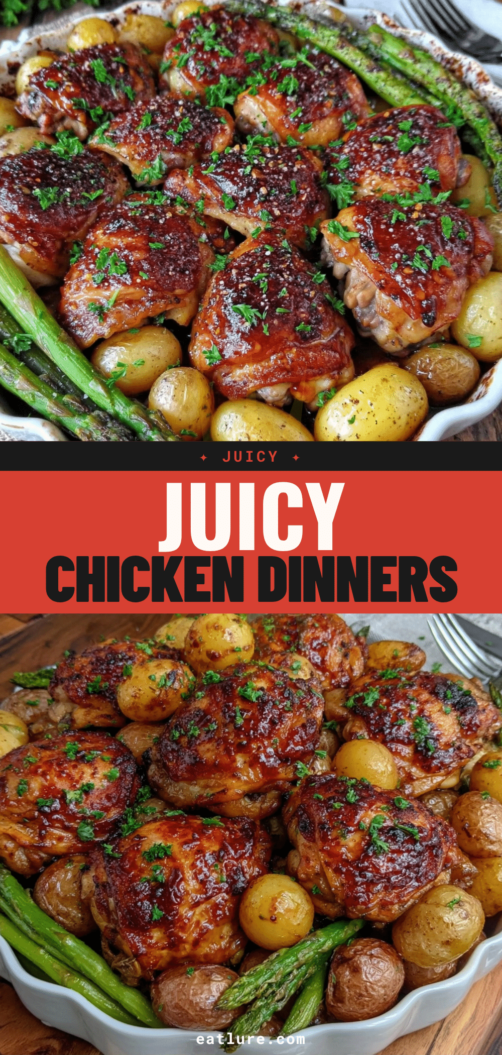 roasted chicken dinner recipe