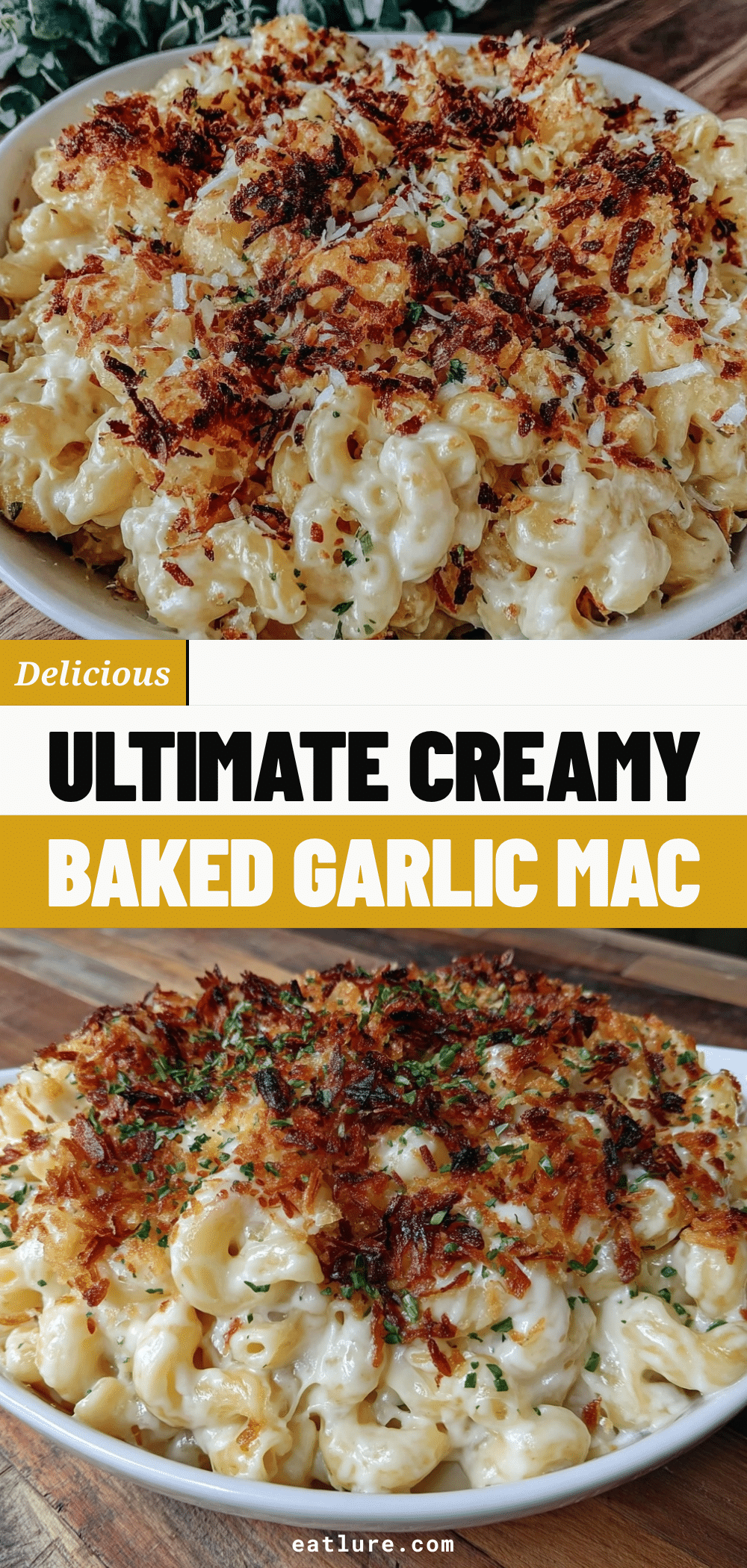 baked garlic mac and cheese recipe