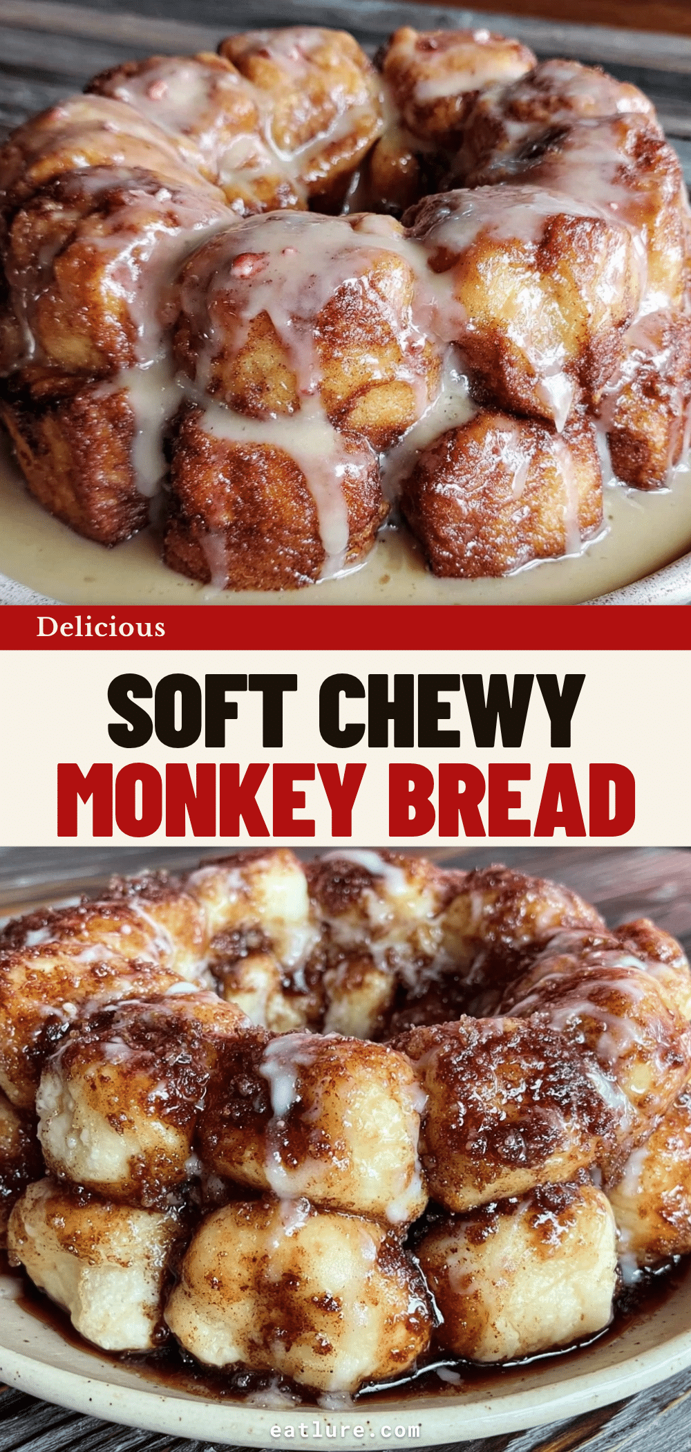 Cinnamon Roll Monkey Bread Bake recipe