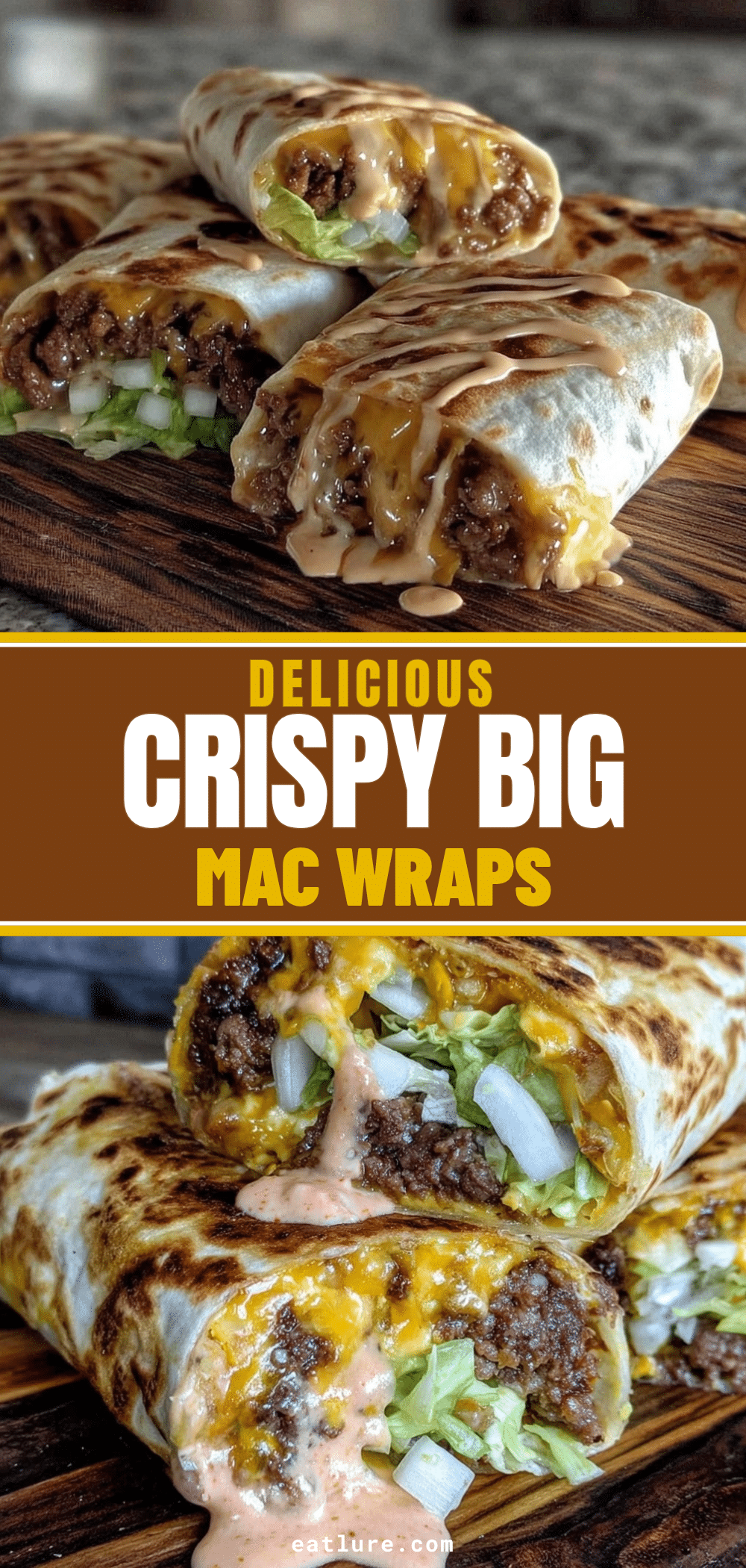 Copycat Big Mac Wraps recipe