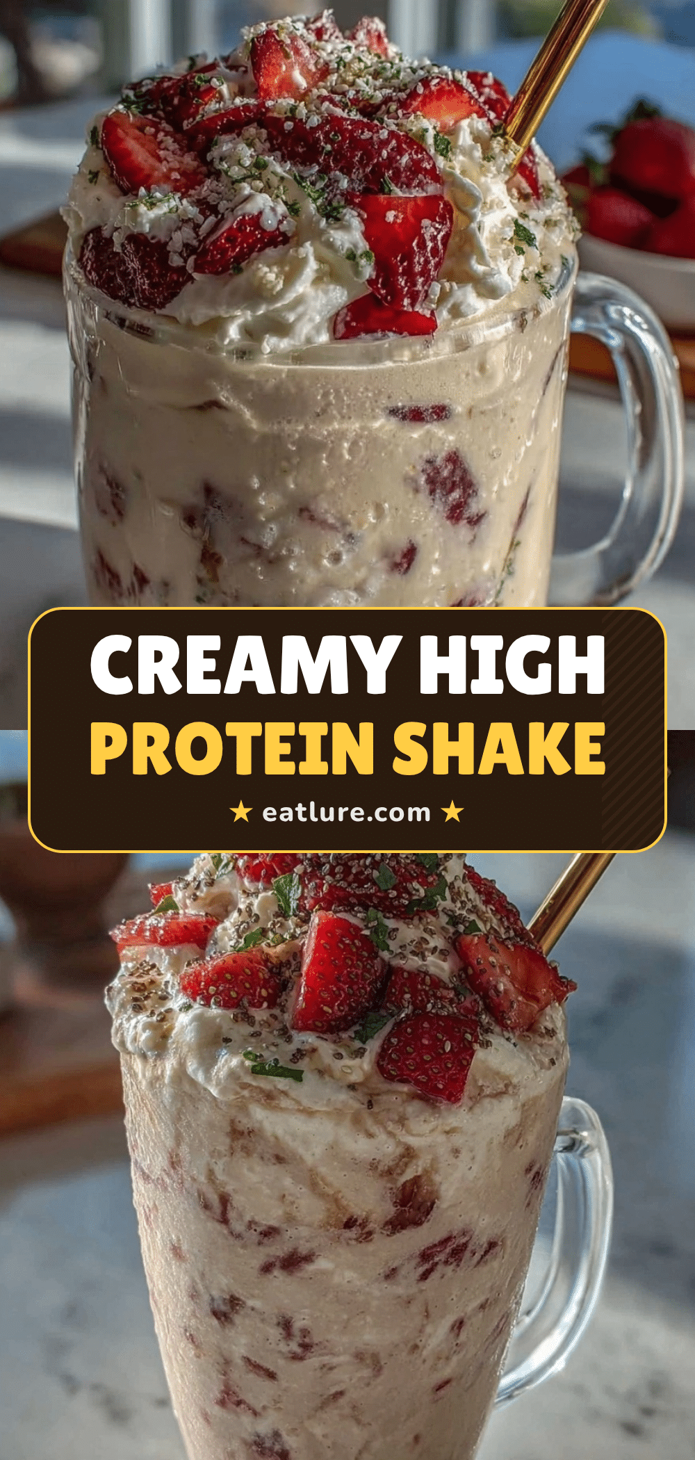 creamy cottage cheese protein shake recipe