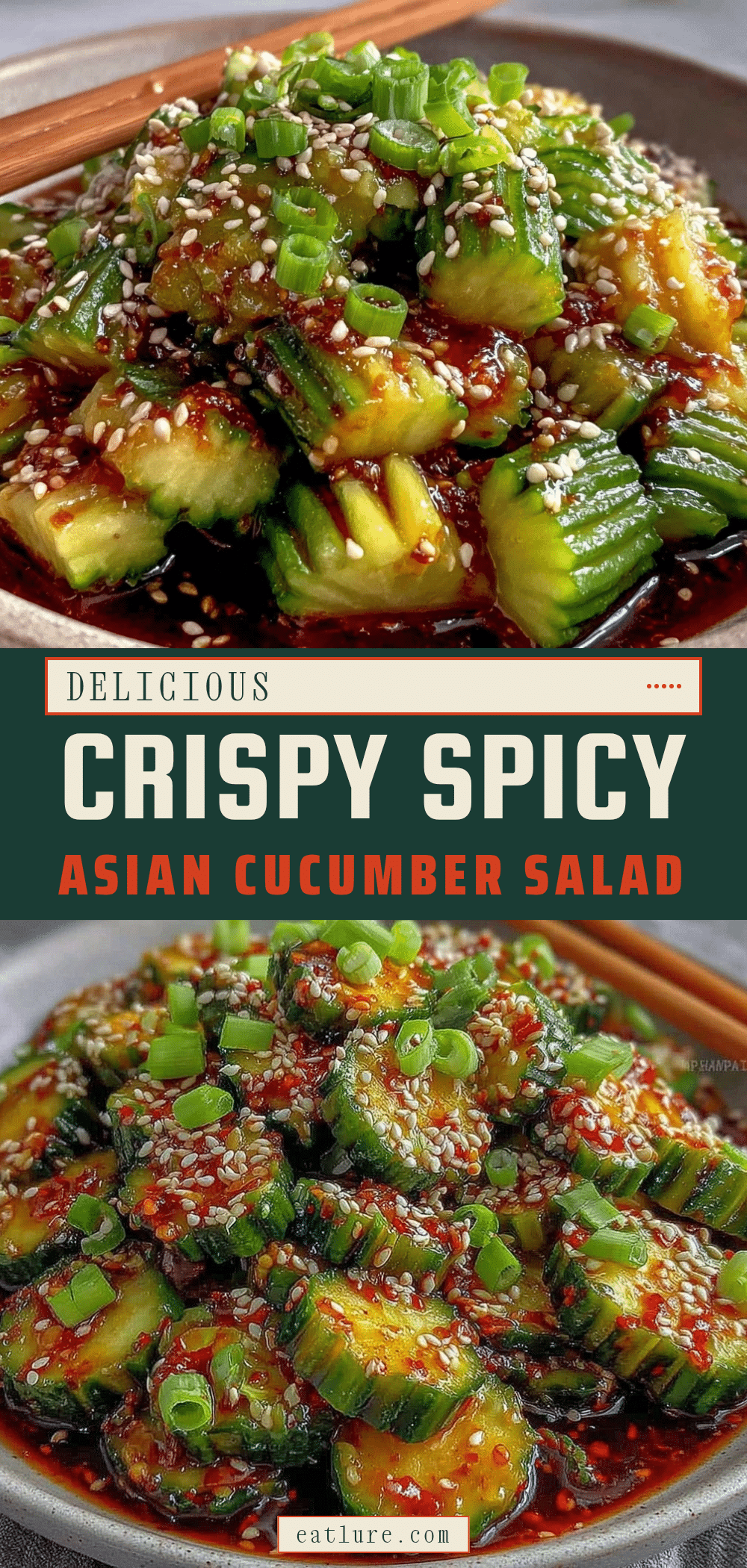crispy spicy cucumber salad recipe