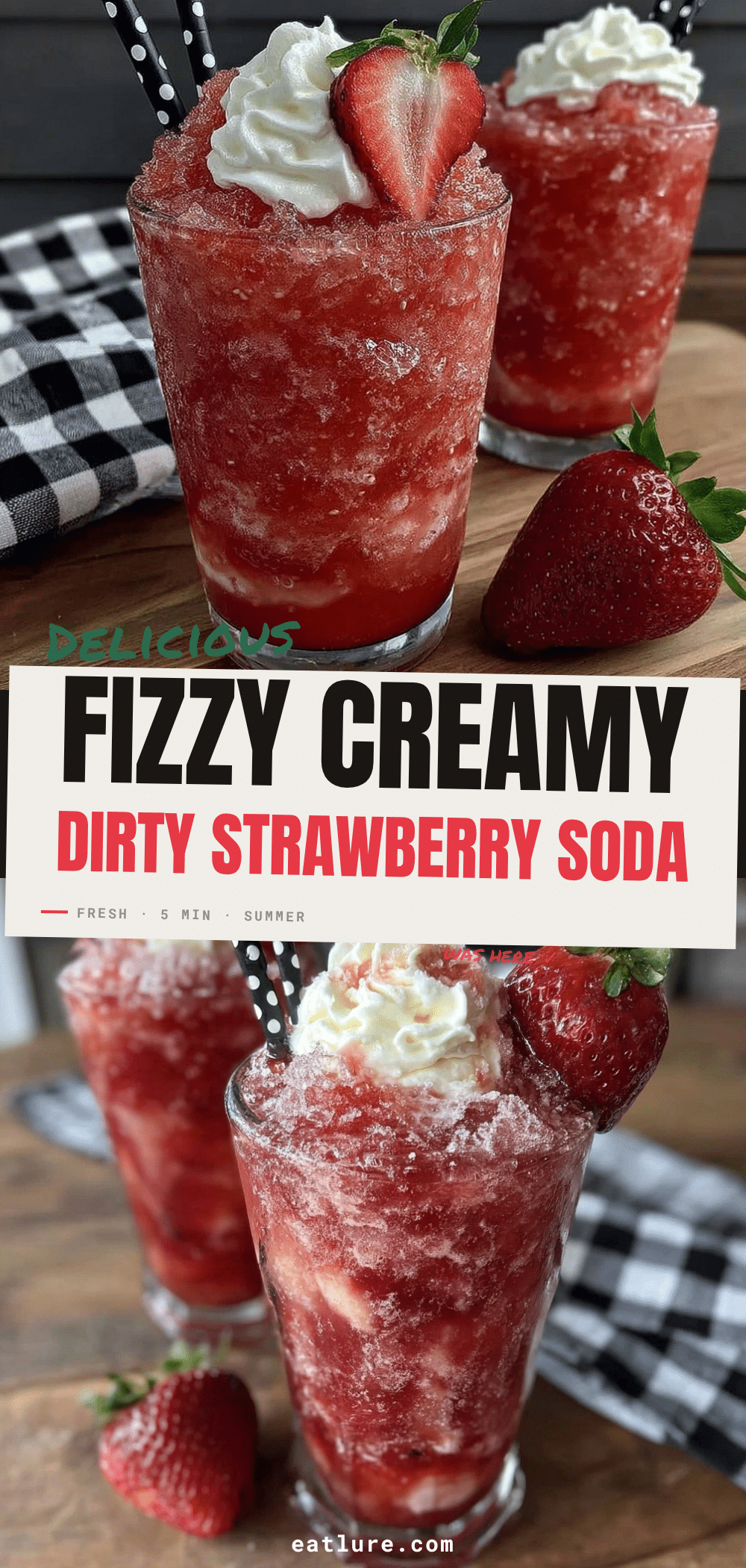 Dirty Strawberry Soda recipe