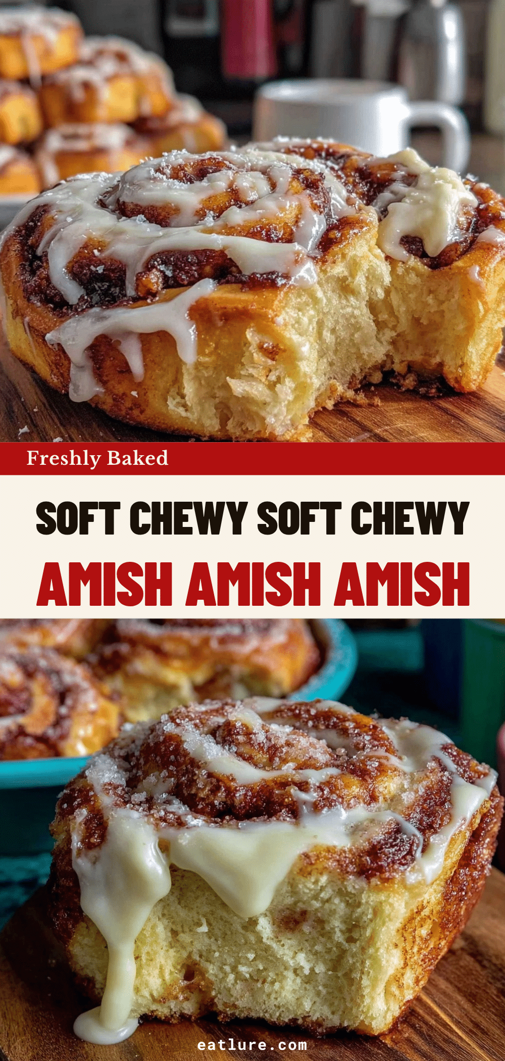 Homemade Amish Cinnamon Rolls recipe