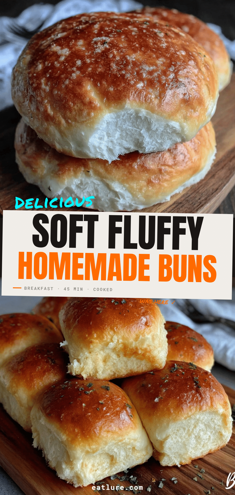 homemade hamburger buns recipe