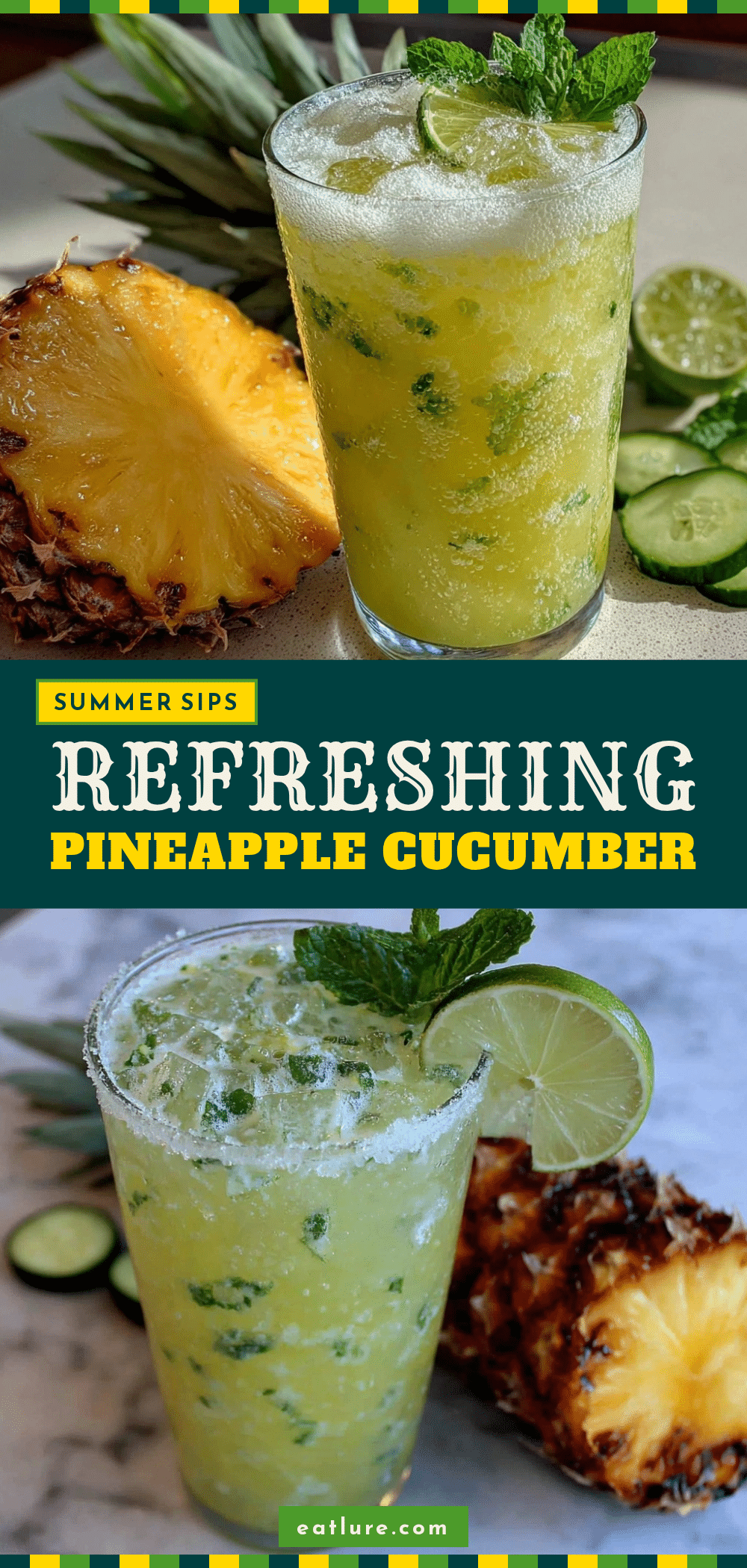 pineapple cucumber agua fresca recipe